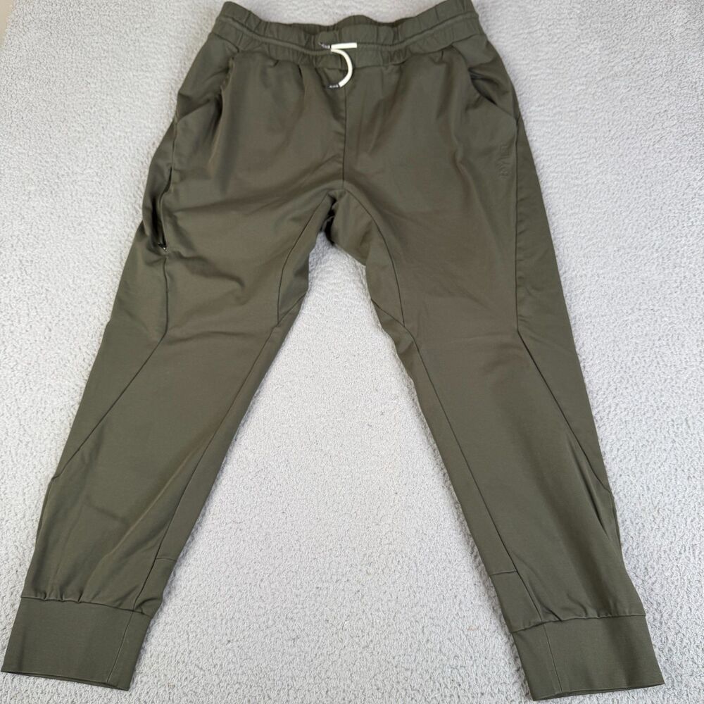 BYLT Active Joggers Pants Men XL Green Performance Stretch Athletic Training 32"
